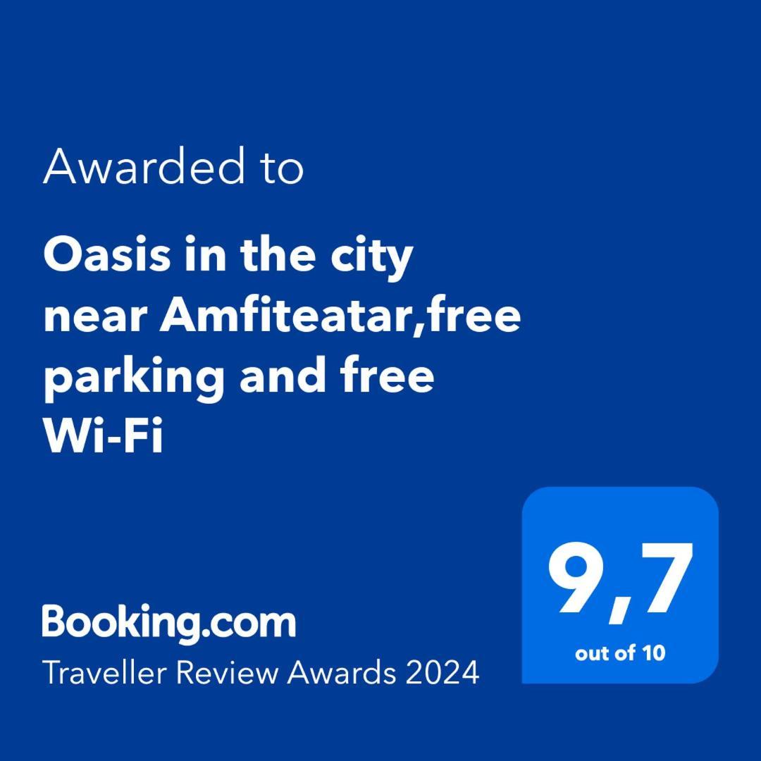 Oasis In The City Near Amfiteatar,Free Parking And Free Wi-Fi Pula Extérieur photo